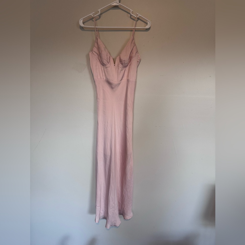 Elegant Blush Women's Slip Dress